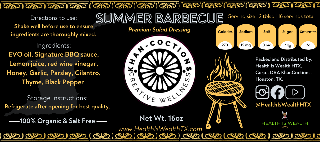 Salad Dressing: Summer BBQ