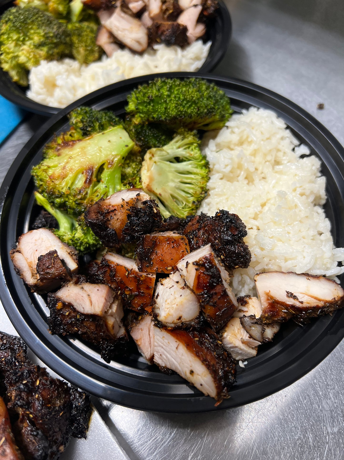 Caribbean Jerk Chicken: Broccoli