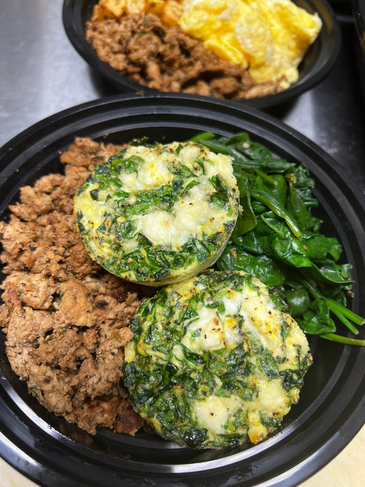 Spinach & Feta Egg Bites