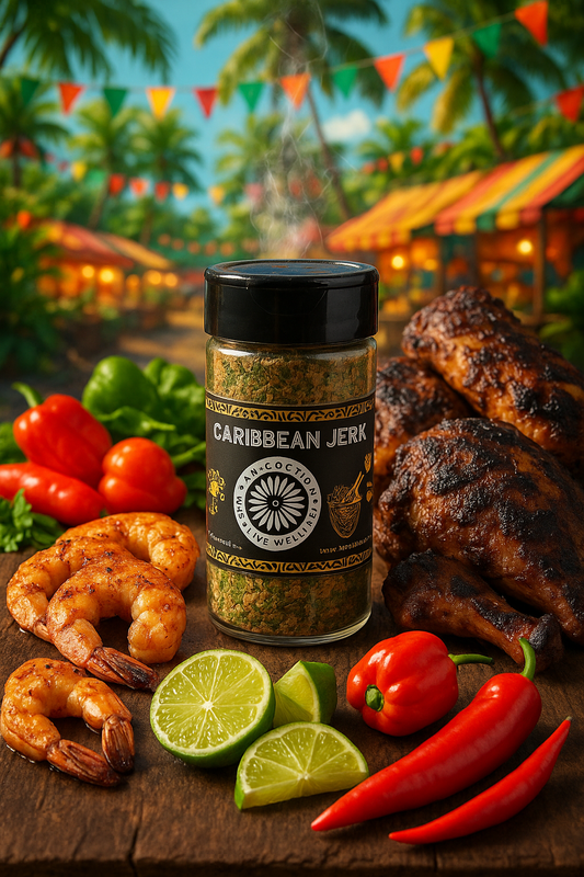 Caribbean Jerk- Salt and Sugar Free