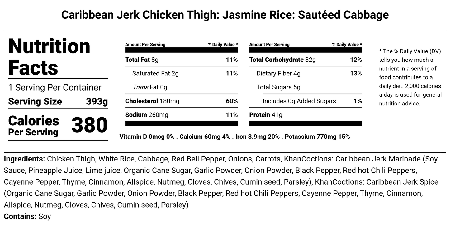 Caribbean Jerk Chicken: Sautéed Cabbage