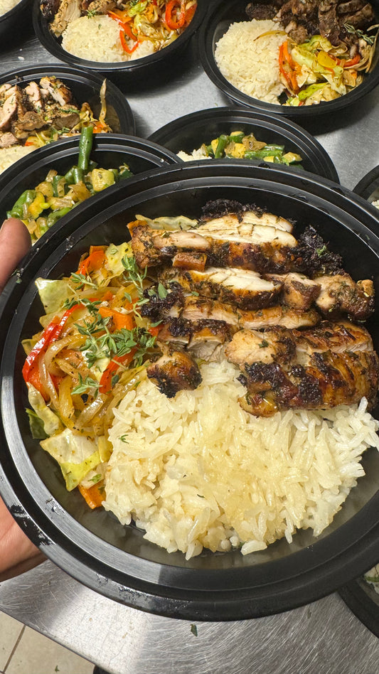 Caribbean Jerk Chicken: Sautéed Cabbage