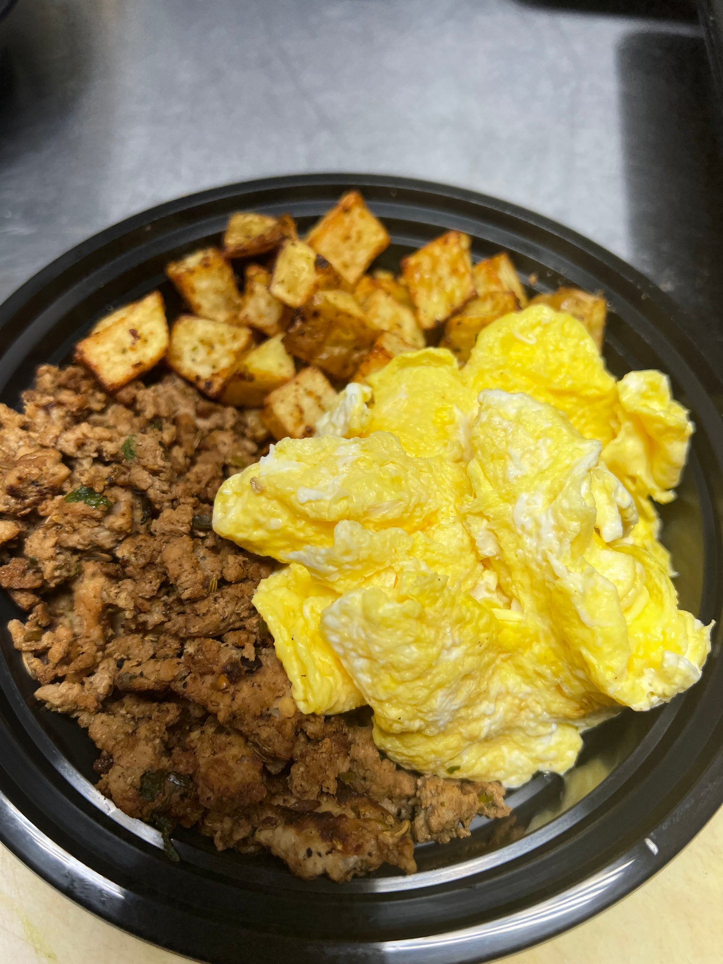 Scrambled Egg Plate